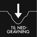 til nedgravning